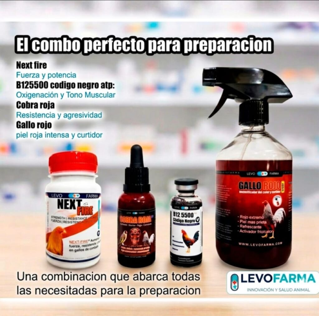 pack entrenamiento gallos combo entrenamiento gallos vitaminas
