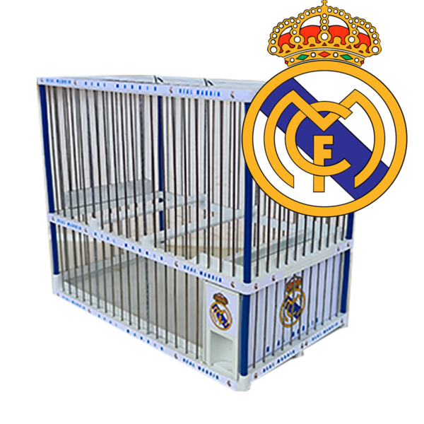 JAULA JILGUERO REAL MADRID