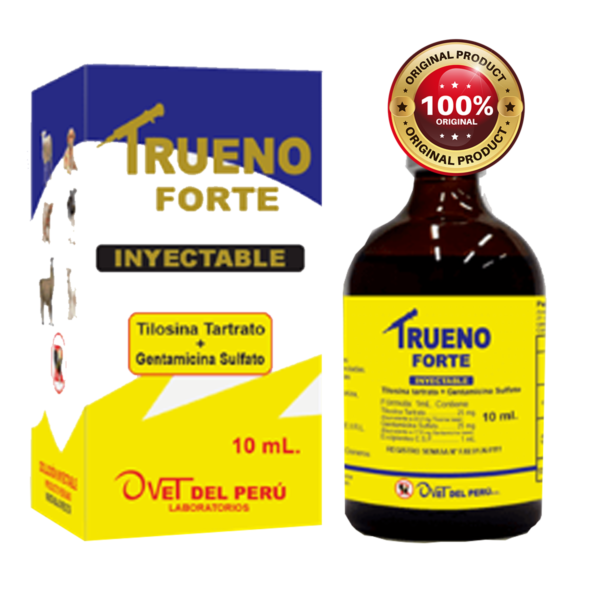 trueno forte antibiotico gallos